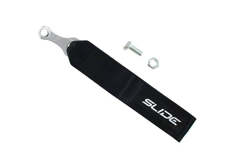 Tow Strap SLIDE Black Tow hooks SLIDE