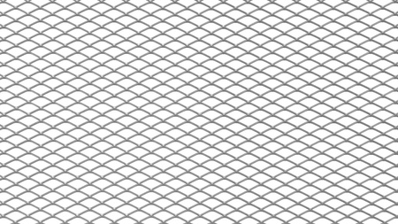 ALU mesh grill Diamond Silver 100*33cm 12*6mm