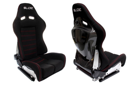 Racing seat SLIDE X3 carbon Black L