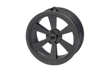 Pendant Slide Rim 02 Black 70mm Christmas Bauble Keyring