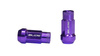 Forged wheel lug nuts SLIDE JDM Steel M12x1.25 Purple ​