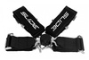 Racing seat belts Slide Quick 4p 3" Black