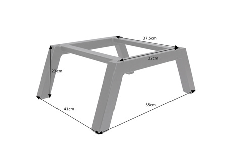 Racing seat office chair frame