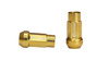 Forged wheel lug nuts SLIDE JDM Steel M12x1.5 Gold ​