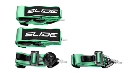 Pasy sportowe Slide V2 Quick Miętowe 4P 3"