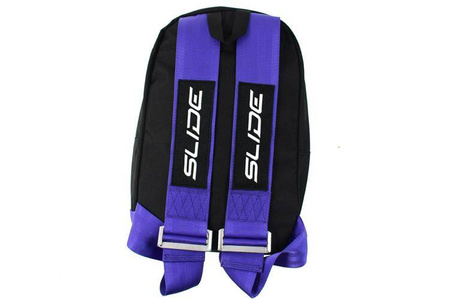 Backpack Slide Purple Straps