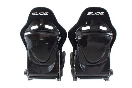 Racing seat SLIDE X3 suede Black S