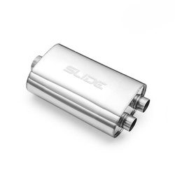 Center Muffler 57mm SLIDE 304SS 350mm