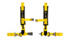 Racing seat belts Slide V2 YELLOW 4P 2" E4