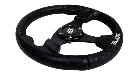 Steering wheel SLIDE 320mm offset: 20mm Leather Black