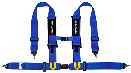 Pasy sportowe Slide V2 Ciemno Niebieskie 4P 3" E4