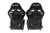 Racing seat SLIDE X3 suede Black S