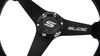 Steering wheel SLIDE 350mm offset:20mm Suede Silver