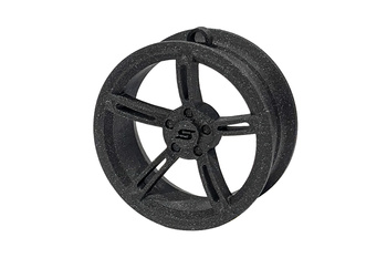 Pendant Slide Rim 04 Black 70mm Christmas Bauble Keyring