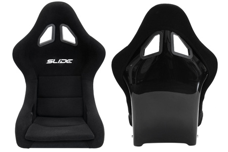 Racing seat SLIDE GT Kids Suede Black