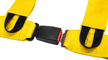Pasy sportowe Slide V2 Żółte 4P 3" E4