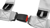 Pasy sportowe Slide V2 Srebrne 4P 3" E4