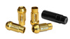 Forged wheel lug nuts SLIDE JDM Steel M12x1.5 Gold ​