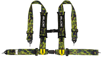 Racing seat belts Slide V2 CAMO 4P 3" E4