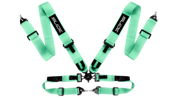 Racing seat belts Slide V2 Quick MINT 4P 3"
