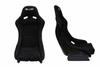 Racing seat SLIDE RS carbon Black L