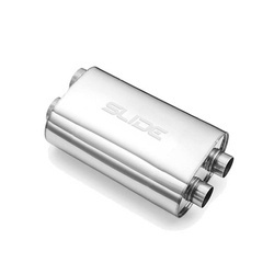 Center Muffler 70mm SLIDE 304SS 350mm