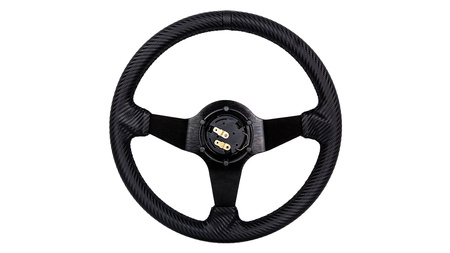 Steering wheel SLIDE 350mm offset:90mm Carbon Black