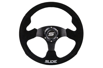 Steering wheel SLIDE 320mm offset:20mm Suede Black