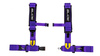 Pasy sportowe Slide V2 Fioletowe 4P 3" E4