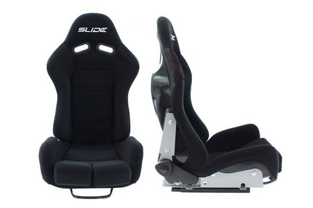 Racing seat SLIDE X3 material Black M