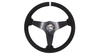 Steering wheel SLIDE 350mm offset:20mm Suede Silver
