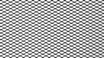 ALU mesh grill Diamond Black 100*33cm 12*6mm