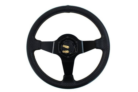 Steering wheel SLIDE 350mm offset:90mm Carbon Black