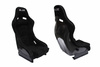 Racing seat SLIDE RS carbon Black L