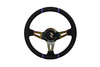 Steering wheel SLIDE 350mm offset:90mm Leather NeoChrome