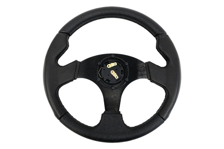 Steering wheel SLIDE 320mm offset: 20mm Leather Black