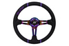 Steering wheel SLIDE 350mm offset:90mm Leather NeoChrome