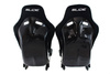 Racing seat SLIDE R1 material Black L