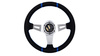 Steering wheel SLIDE 350mm offset:90mm Leather Blue