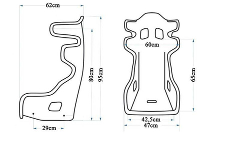 Racing seat Slide RS7 FIA Suede Black