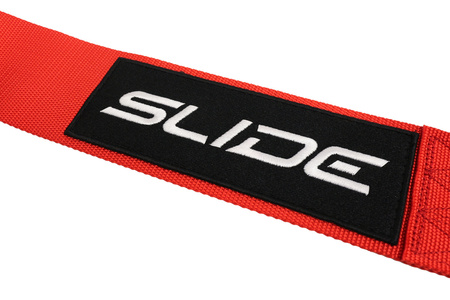 Racing seat belts Slide Quick 5p 3" Red Approval SFI