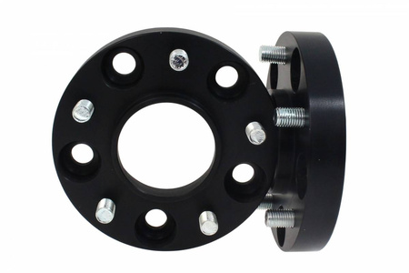 Bolt-On Black Wheel Spacers 20mm 57,1mm 5x112