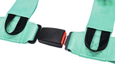 Pasy sportowe Slide V2 Miętowe 4P 3" E4