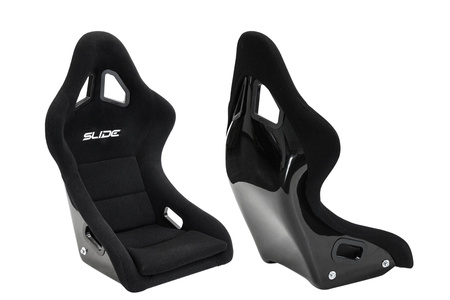 Racing seat SLIDE GT Kids Suede Black