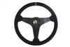 Steering wheel SLIDE 350mm offset:20mm Suede Grey