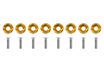 Decorative screws washers M6x1.0 15mm SLIDE Gold