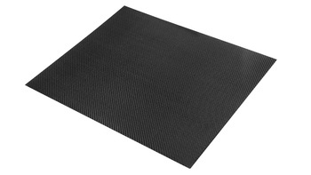 Carbon sheet matt 50x60cm 1mm