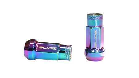 Forged wheel lug nuts SLIDE JDM Steel M12x1.5 Neo ​