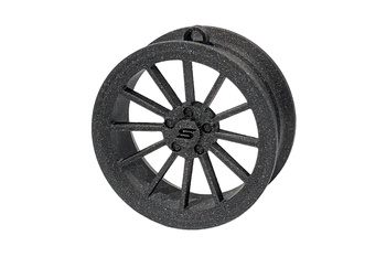 Pendant Slide Rim 01 Black 70mm Christmas Bauble Keyring