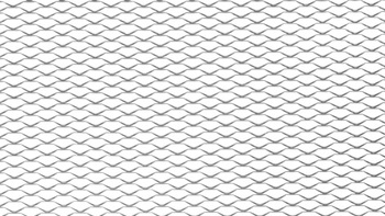 ALU mesh grill Honey Comb Silver 100*33cm 20*8mm